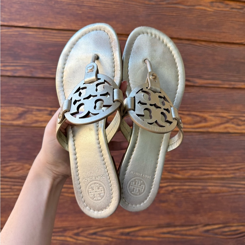 Tory Burch Miller Sandal - Spark Gold